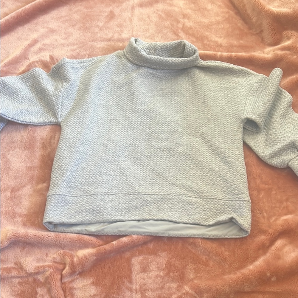 CALIA by Carrie Underwood Gray Cowl Neck Sweater